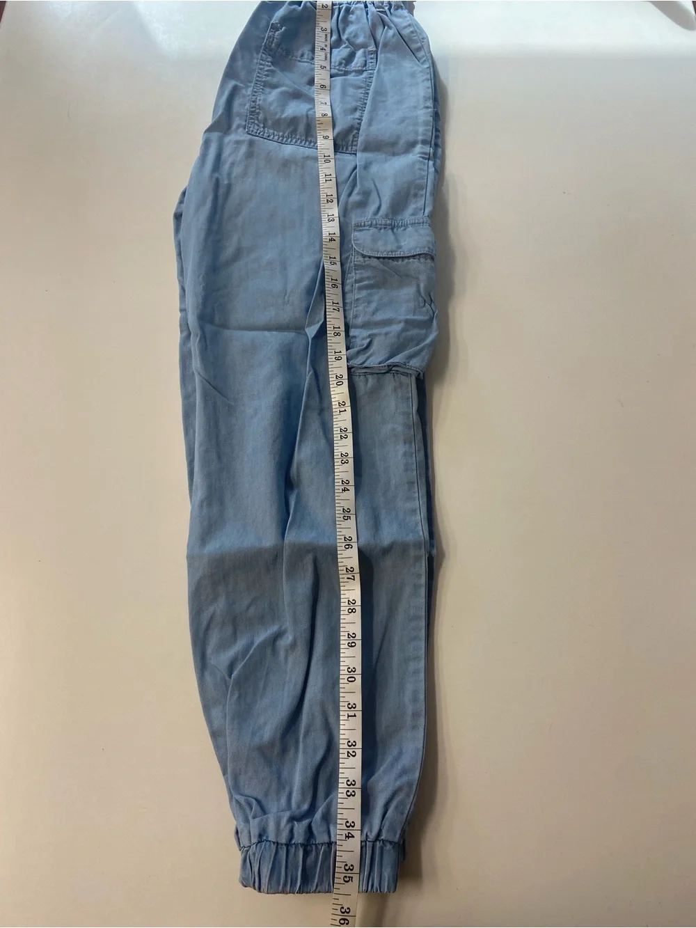 Indigo Rising Jegging Fabric Cargo Pants with Belt excellent condition YA size S
